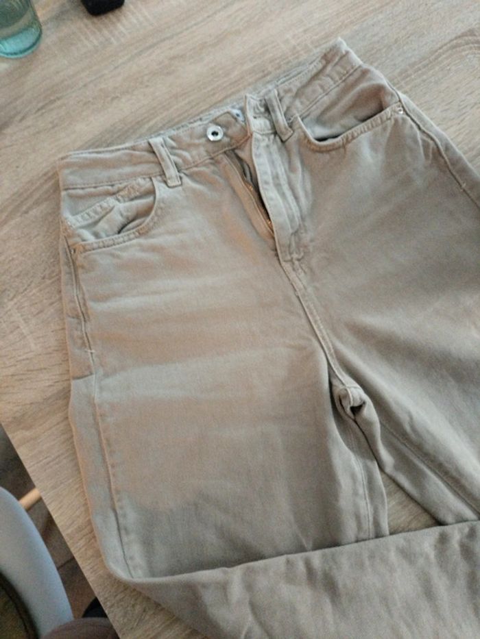 Jeans zara beige