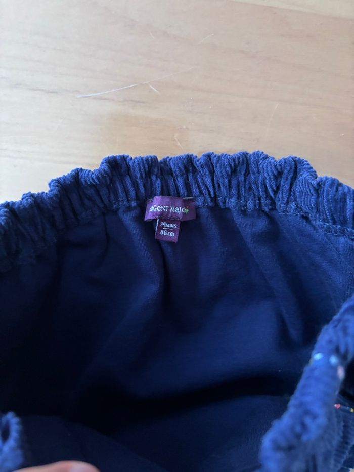 Short culotte velours Sergent major - photo numéro 3