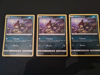Carte pokémon rattata