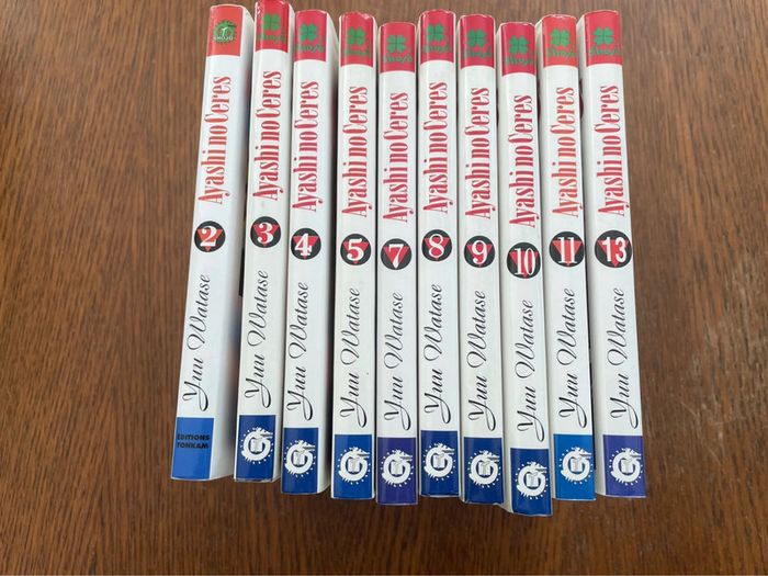 Lot de 10 Manga Ayashi no Ceres - photo numéro 3