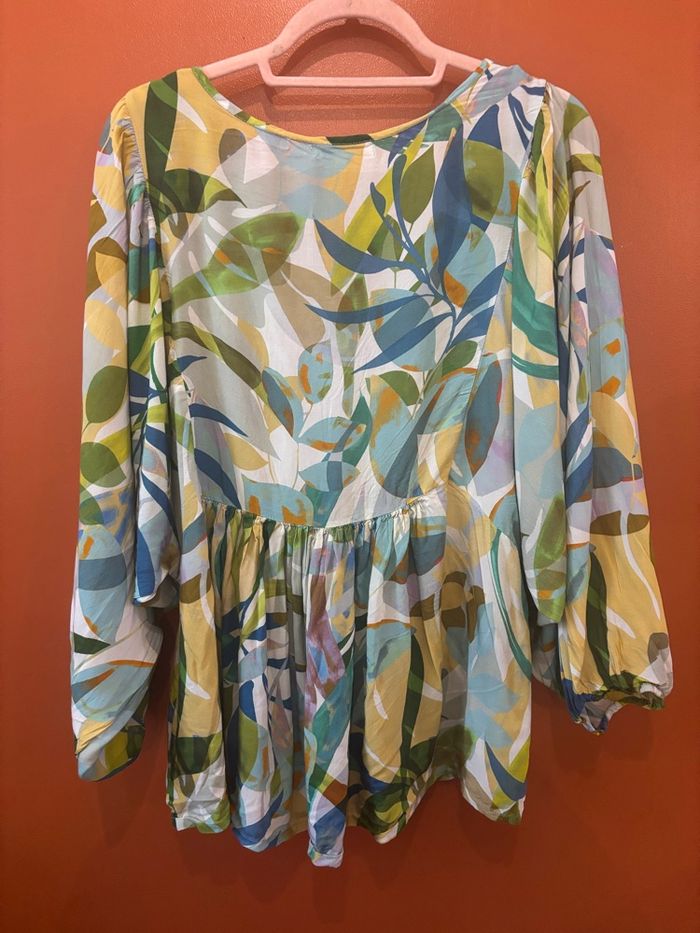 Blouse fluide florale - photo numéro 2