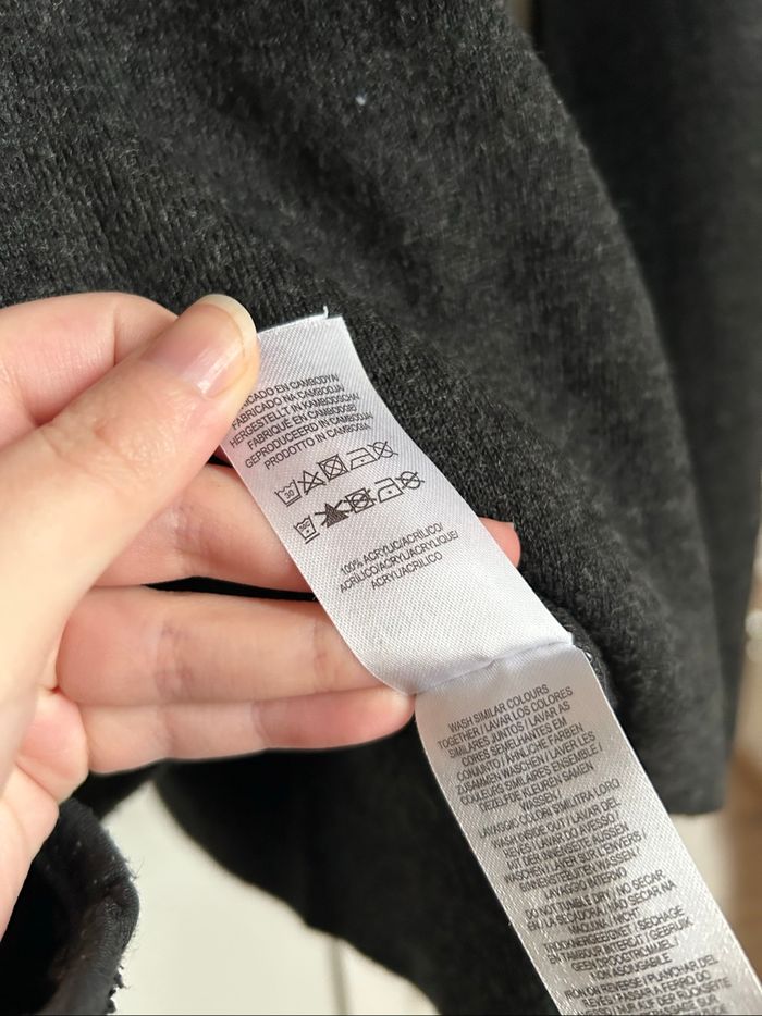 Pull gris uni Homme Primark Tailles M-L - photo numéro 6