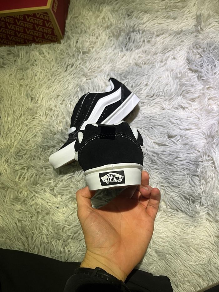 Vans Knu School blanches et noires 36,5 neuves - photo numéro 6