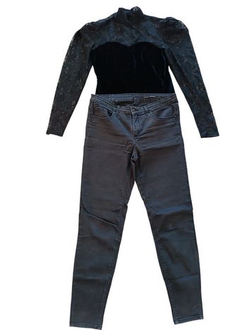 Total look black taille L