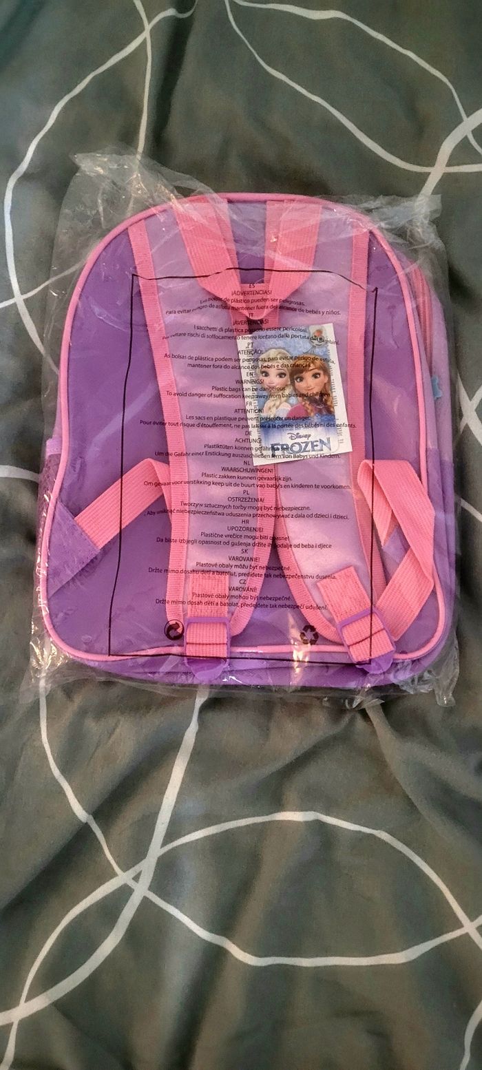 Sac à dos fille disney elsa la reine des neiges - photo numéro 2