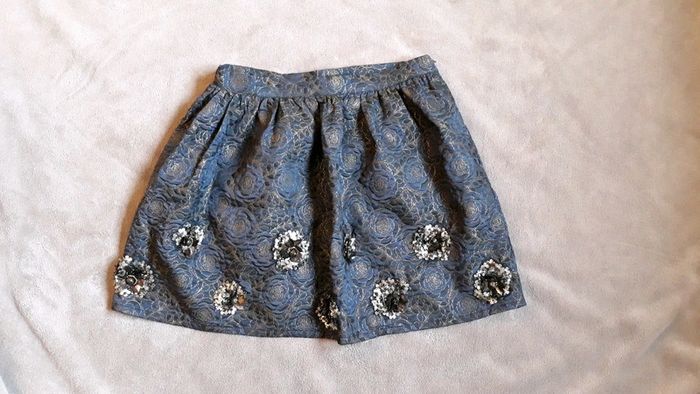 Zara - Magnifique jupe brodée taille S - photo numéro 4
