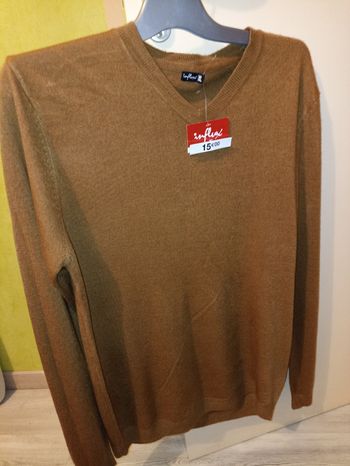 Pull col v homme taille xl