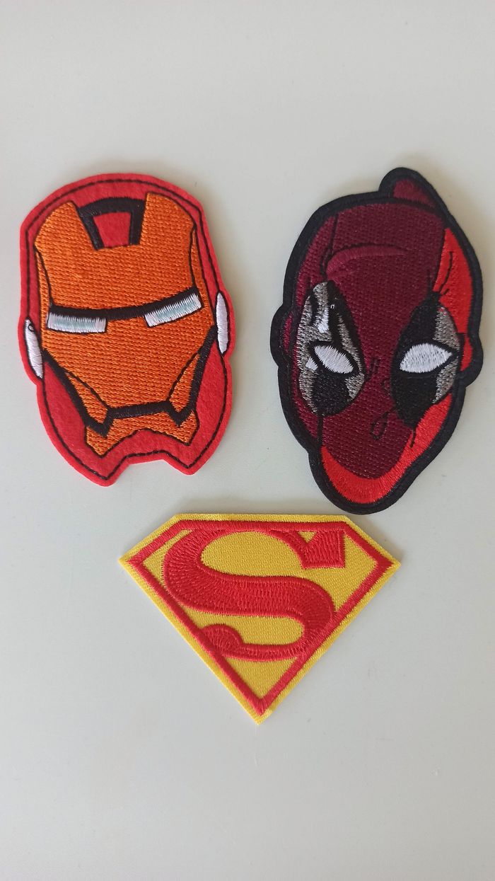 20 patchs ecussons thermocollant ou à coudre avengers marvel - photo numéro 5