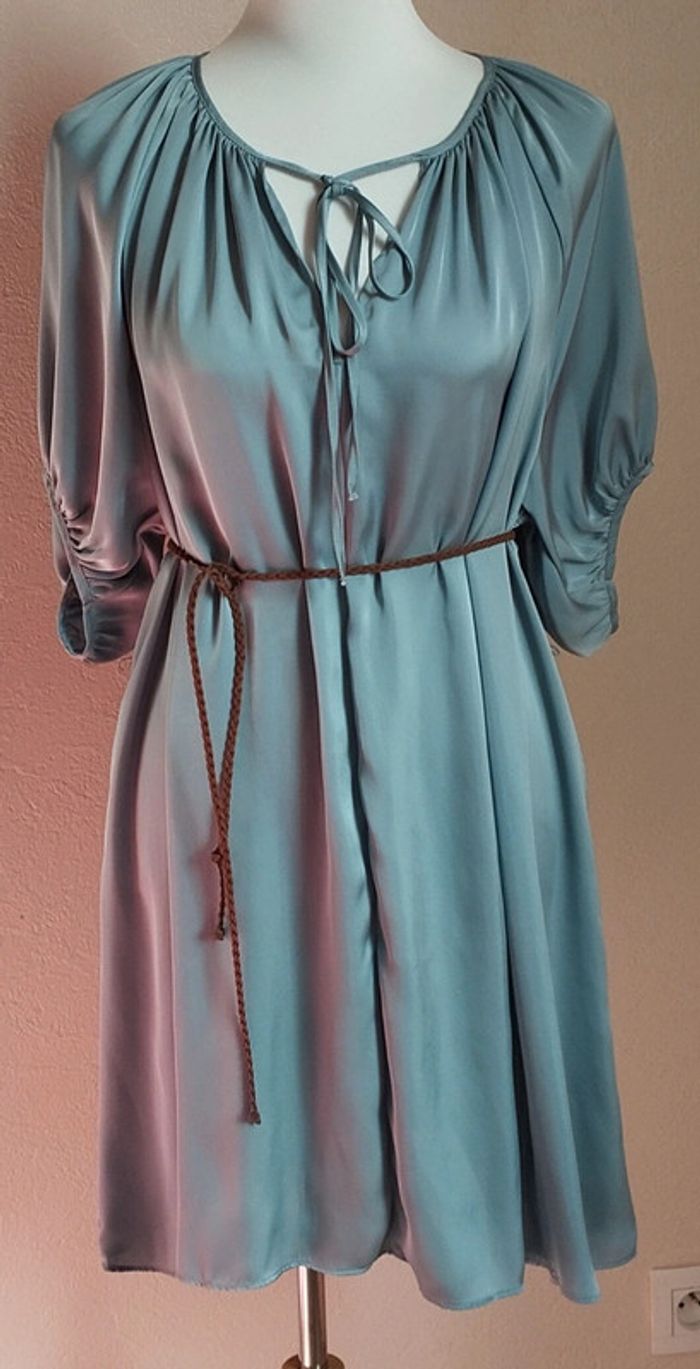 Robe tunique manches volants taille M