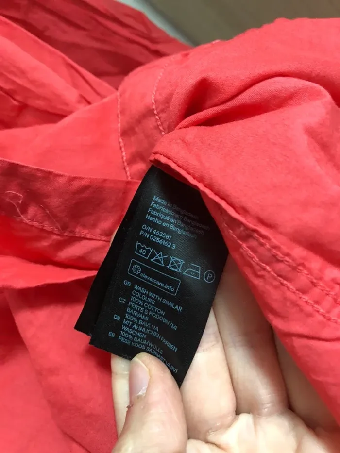 Superbe belle chemise à boutons H&M taille S - photo numéro 7