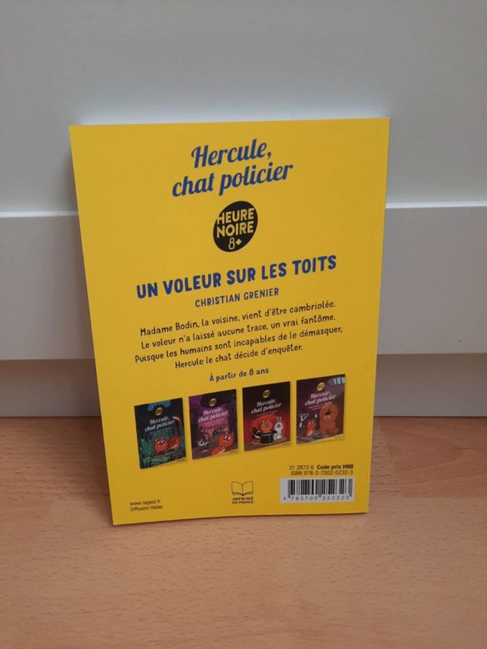 Livre Hercule,chat policier - photo numéro 4