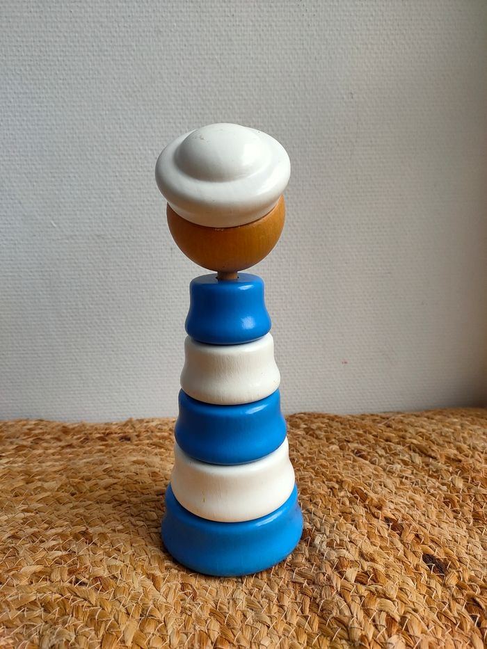 Jeu d'empilement marin - Janod Vintage - photo numéro 3