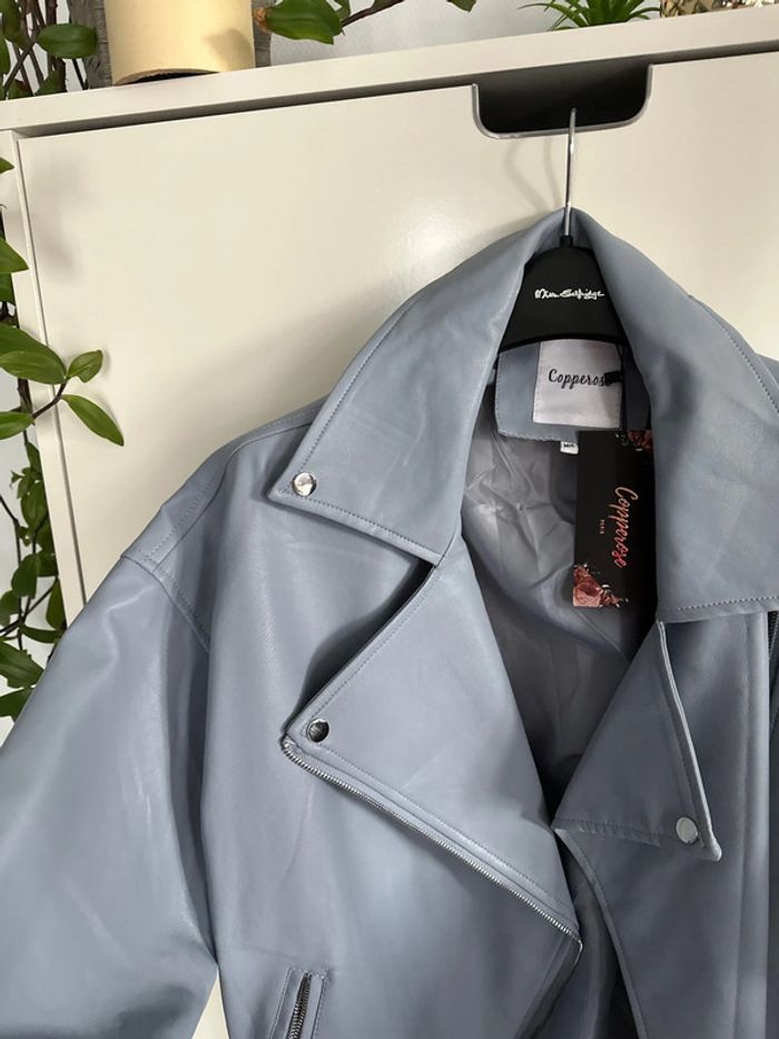 Perfecto bleu oversize - neuf avec étiquette - photo numéro 2
