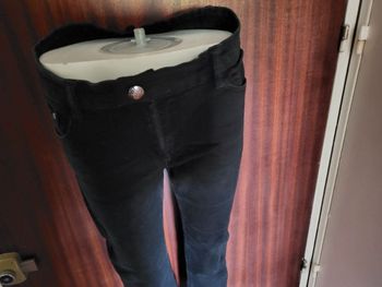 jean noir élastique t 42 BS FASHION