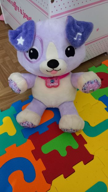 Peluche violette