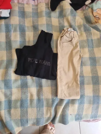 Ensemble pépé jeans fille