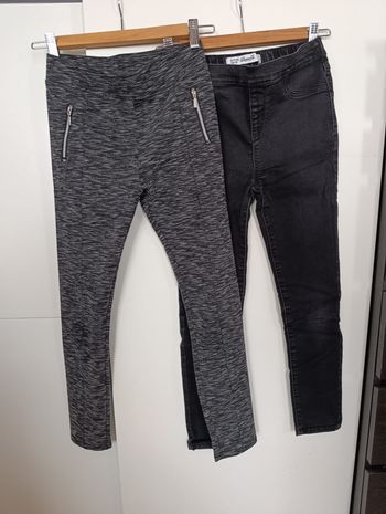 Lot de 2 pantalons Fille taille 10-11 ans 	