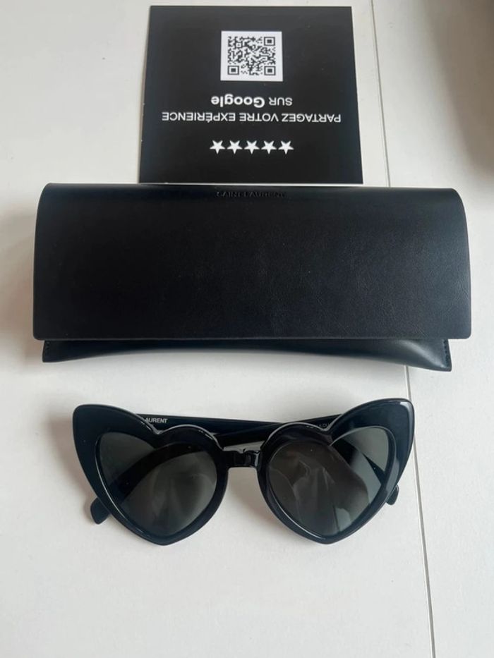 Saint Laurent Lunette Noir Loulou Made In Italy