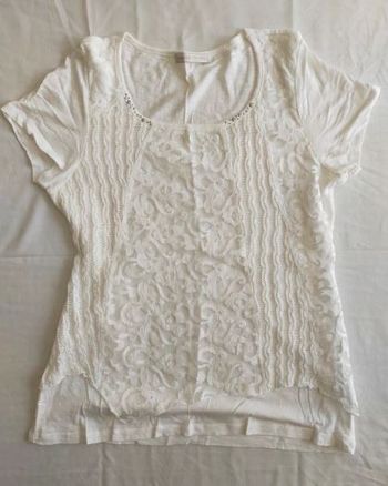 Maillot femme blanc, NEUF, T38 M ·Neuf sans étiquette·Armand Thiery