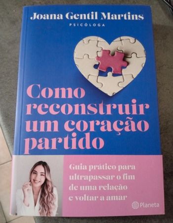 Livre " Como Reconstruir um Coração Partido"