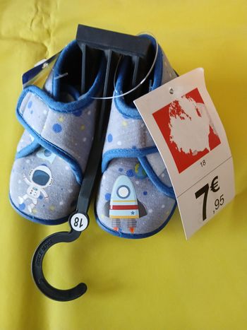 chaussons garcon astronaute tissaia 18