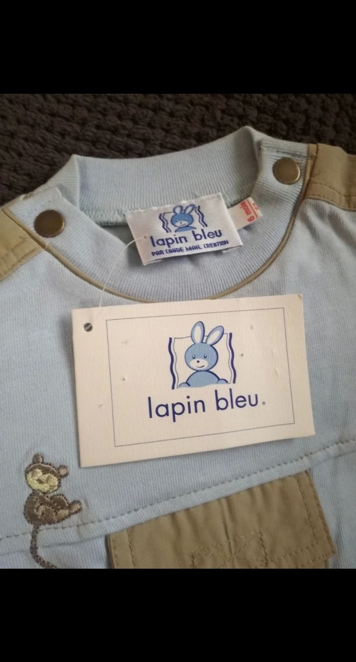 Combi été Lapin Bleu - photo numéro 4