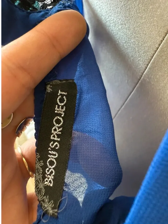 Débardeur bleu femme – Taille L - photo numéro 4