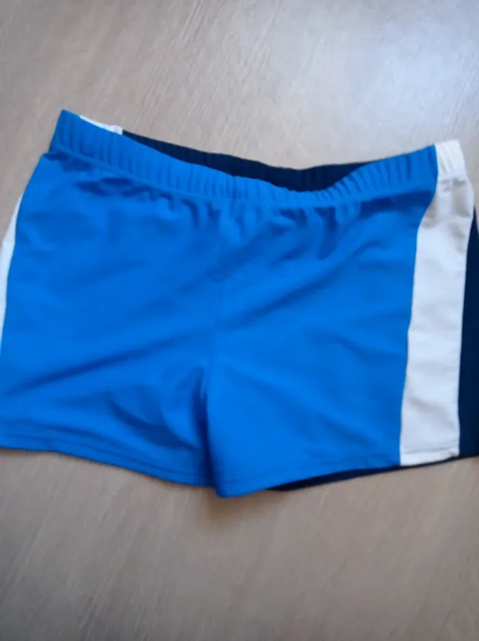 Boxer de bain homme bleu