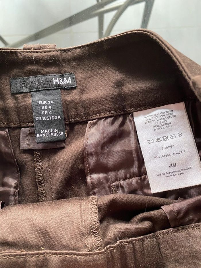 Short satiné marron - photo numéro 4