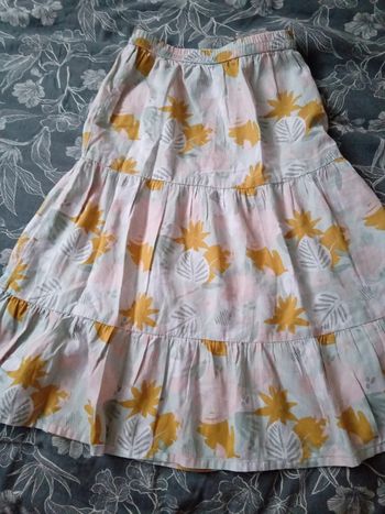 Jupe mi-longue 8 ans tao