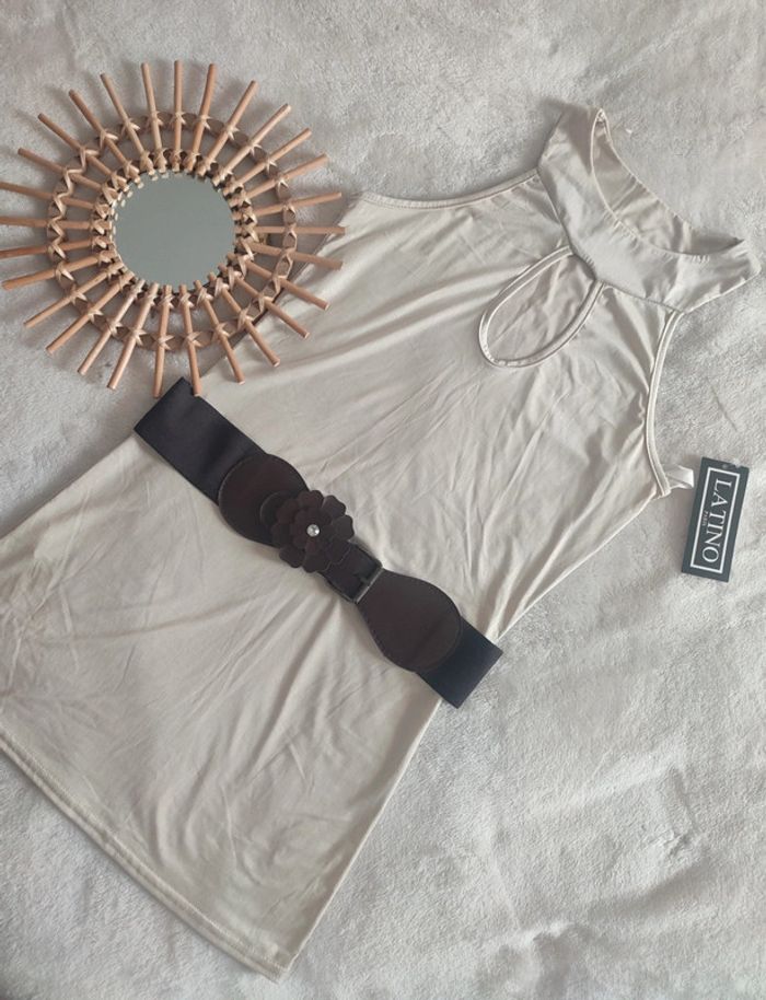 Tunique avec ceinture