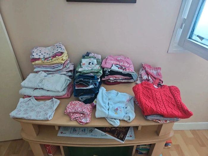 Lot vêtements fille 9 mois