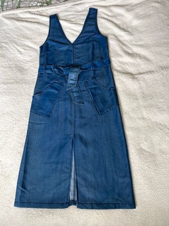 Robe effet jeans