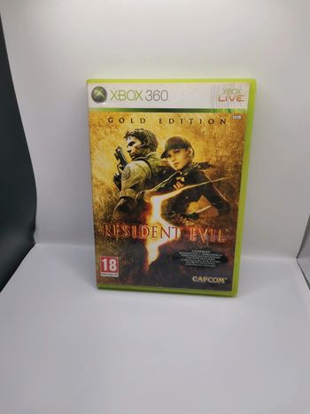 Jeux Xbox 360 resident evil 5 gold edition
