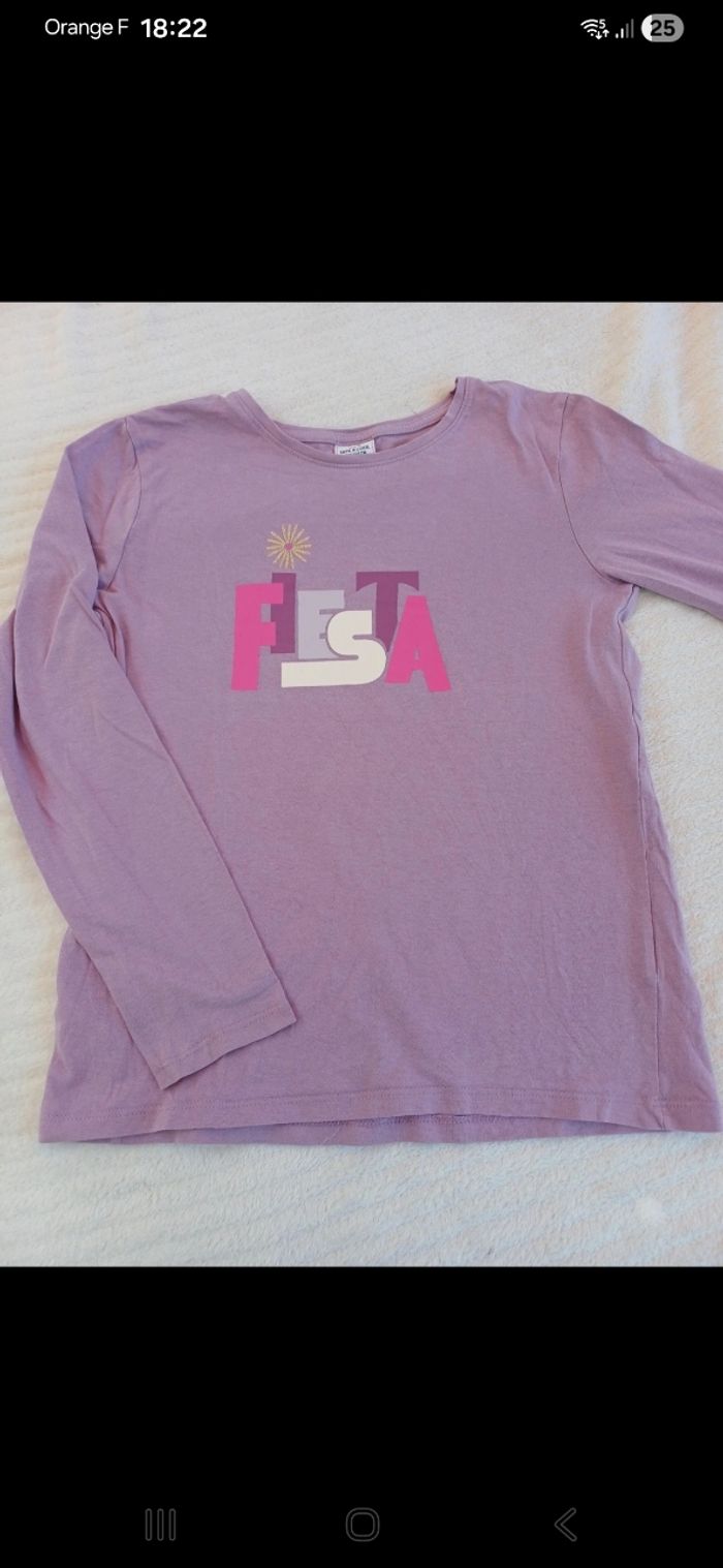 T.shirt fille taille 10 ans - photo numéro 1