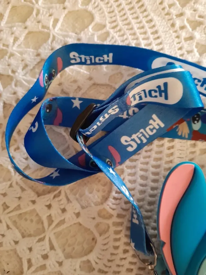 Pochette, porte monnaie, sac, enfant Stitch - photo numéro 3