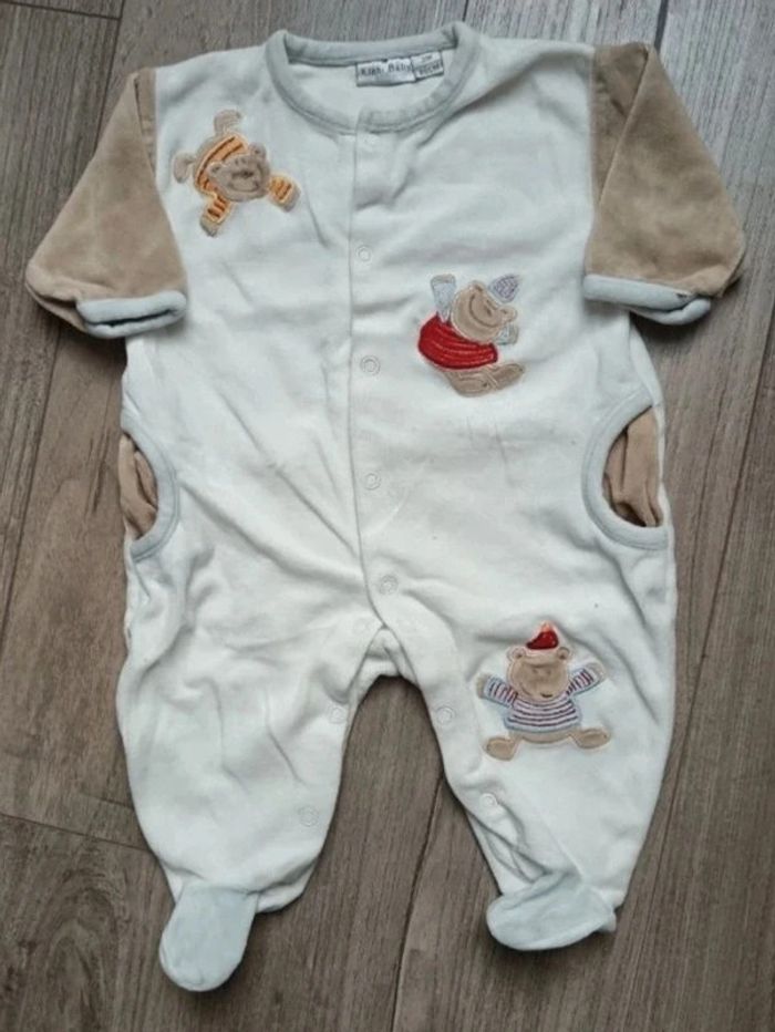 Pyjama oursons 3 mois
