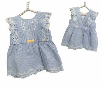 3 mois bébé fille robe été sergent major