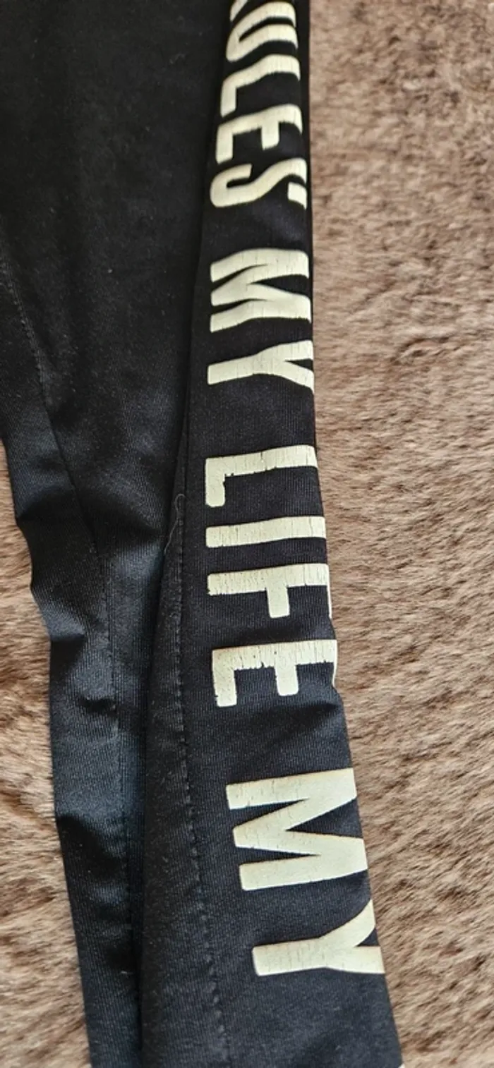 Legging de sport noir, taille XS, de la marque Intersport - photo numéro 3