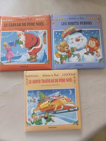 Lot de trois livres de Noël