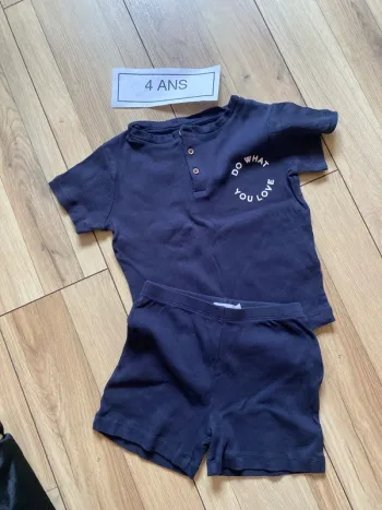 Pyjama été deux pièces