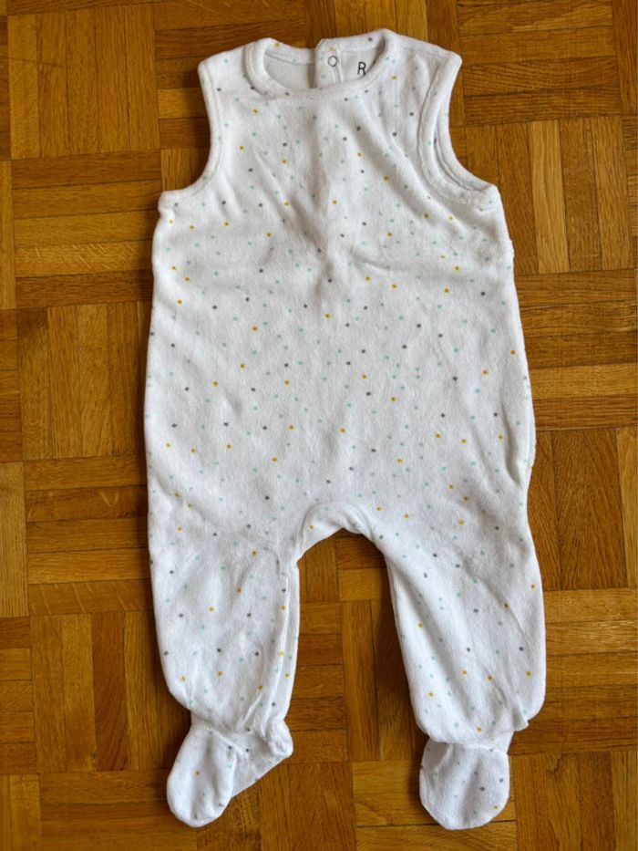 Ensemble pyjama + veste R mini 9 mois neuf - photo numéro 5