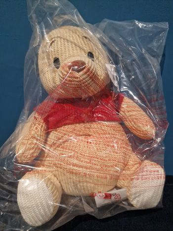 Peluche winnie l oursan tricot edition limitee