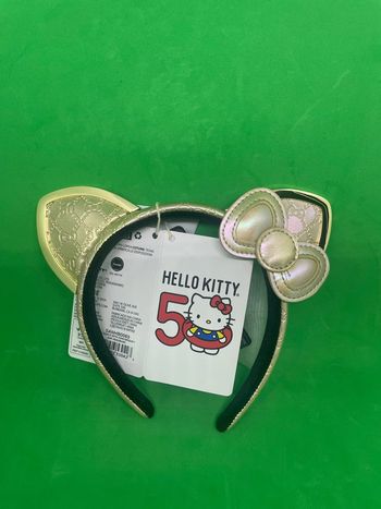 Funko loungefly hello kitty 50 th Sanrio anniversary ear headband serre tête