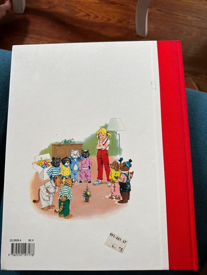 Livre album bd Pierre Probst collector relié rouge Caroline Le Noël fête - photo numéro 3