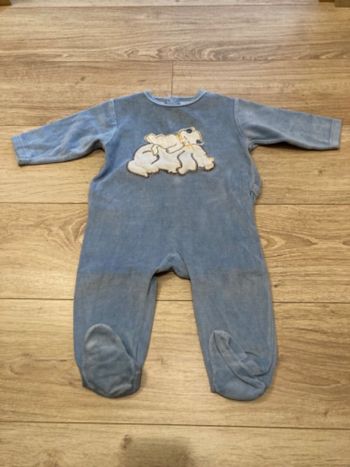 Pyjama en velours 12 mois