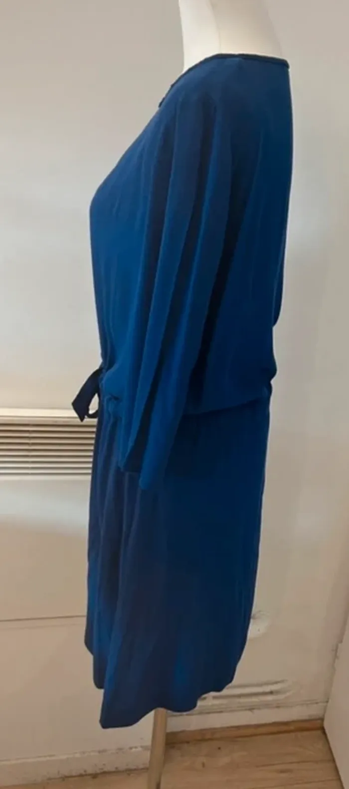 Comptoir des cotonniers Robe bleue Femme taille 42 - photo numéro 2
