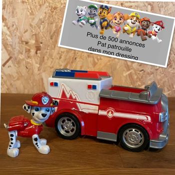 Idée cadeau 🎁 Véhicule avec Marcus de la Pat Patrouille