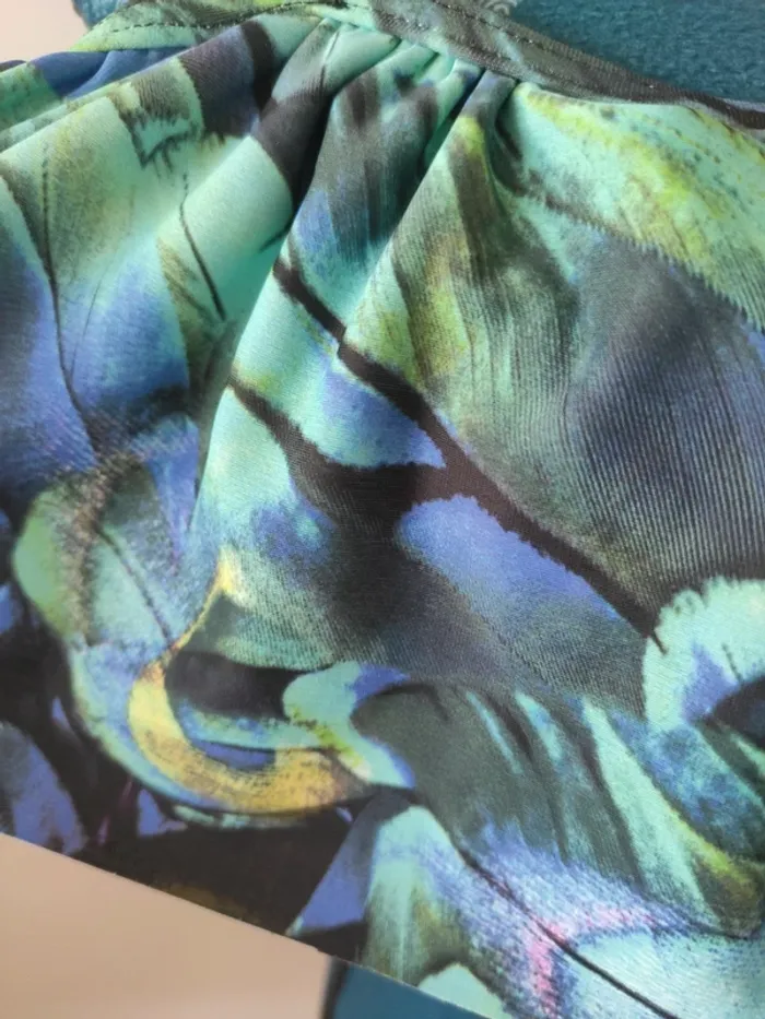 Haut de maillot lacet paon - Drop qui sent bon le soleil - photo numéro 9