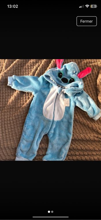 Combinaison Disney stitch